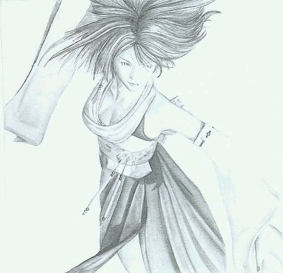 The second Yuna drawing.